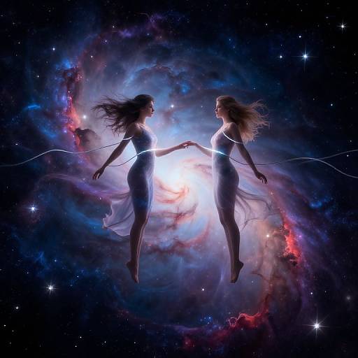 Ethereal Souls United by Silver Thread