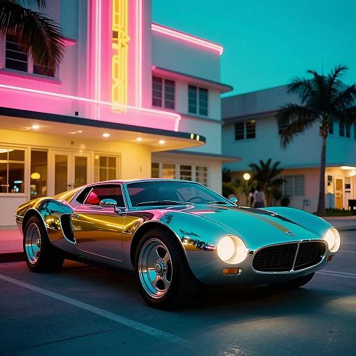 Futuristic 1970s Bertone Concept Car