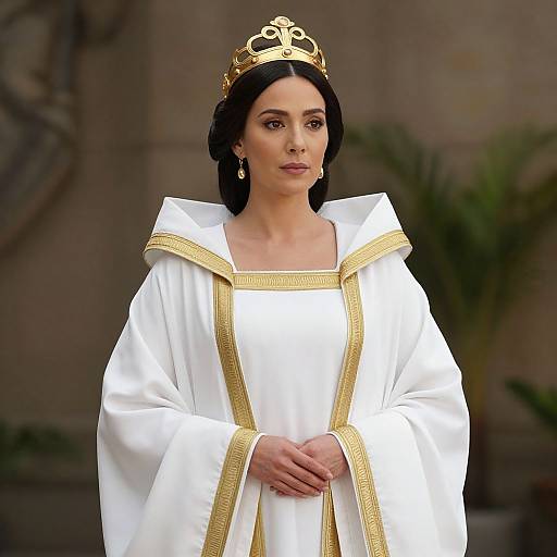 Queen Amidala in White Dress
