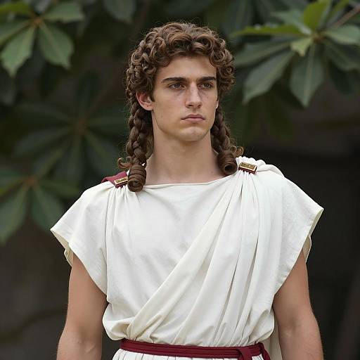 Classical Greek Artemis Costume Photography