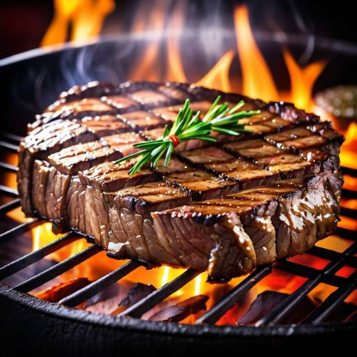 Vibrant HD Gourmet Steak Photography