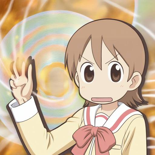 Illustration of Aioi yuuko, nichijou in the style of Tooo
