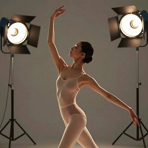 Elegant Ballet Instructor Photoshoot