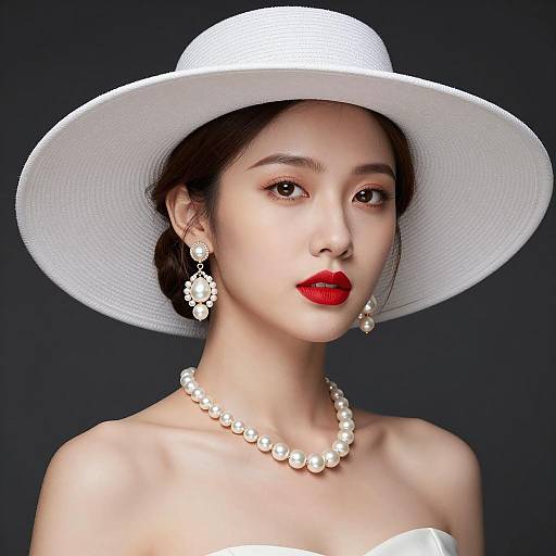 Elegant Portrait of a Stylish Woman