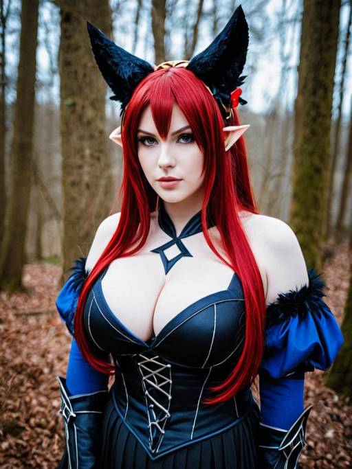 Cosplay photo of anthuria. Costume clothes