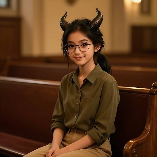 Photorealistic Succubus at Chapel Recital