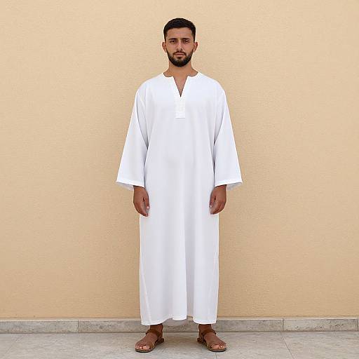 Realistic Greek Man in Traditional Costume