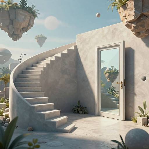 Surreal Space of Impossible Dimensions