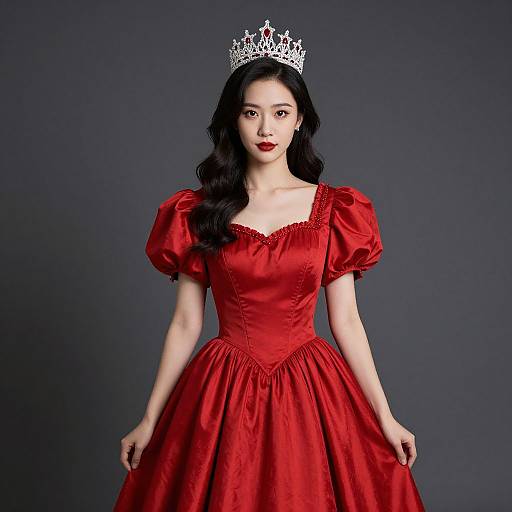 Red Queen Costume Portrait