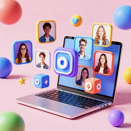 Futuristic 3D Photo Modeling App