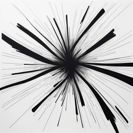 Expressive Minimalistic Line Art Drawing