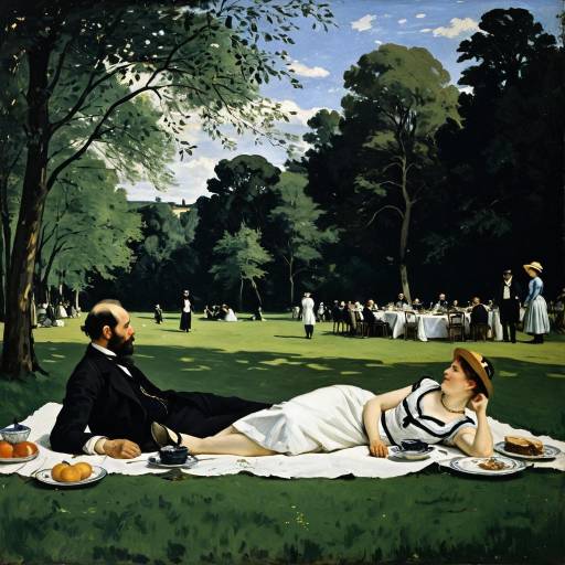 The Luncheon on the Grass by Édouard Manet