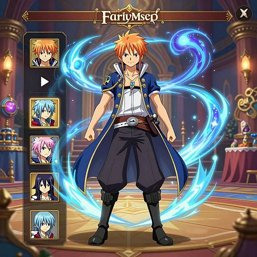 Fairy Tail OC Maker Interface