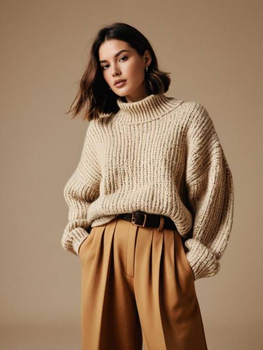 Contemporary Chic Women's Fashion Look