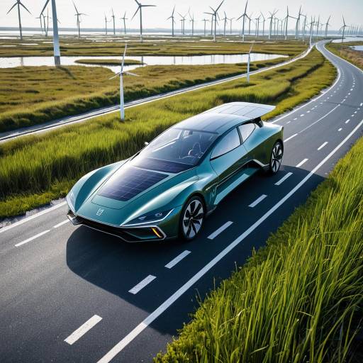 Solar-Powered Transparent Car on Eco-Friendly Road