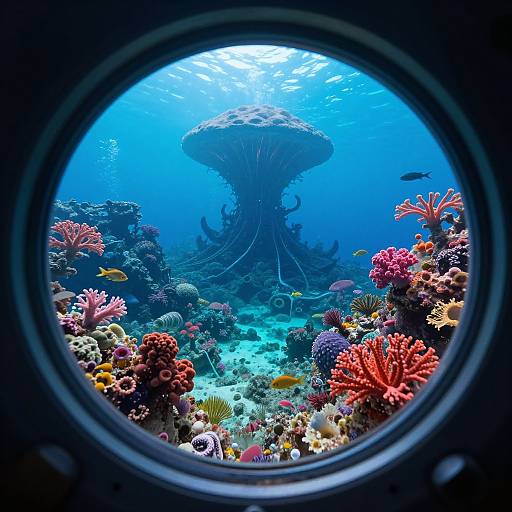 High-Quality Alien Ocean Landscape