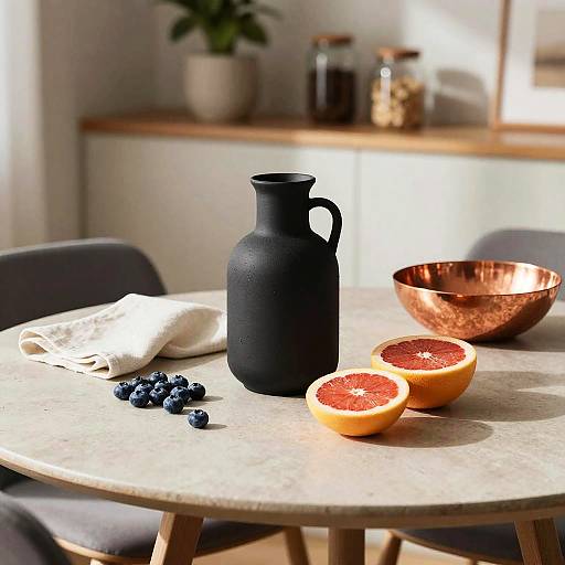 Vibrant Scandinavian Still Life Composition