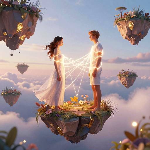 Surreal Possessive Relationship Dreamscape