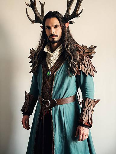 Man in Trevenant-inspired Cosplay Costume