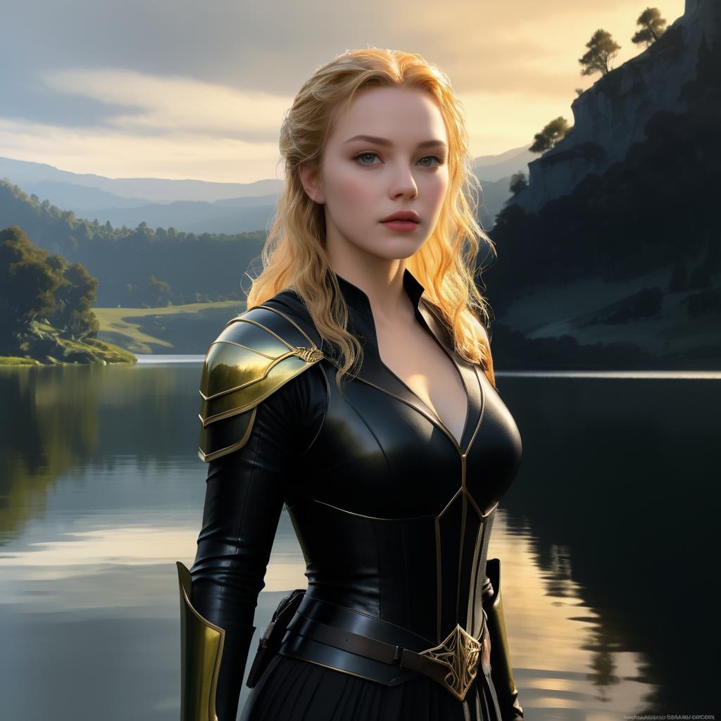 Epic Crossover: Black Widow as Éowyn