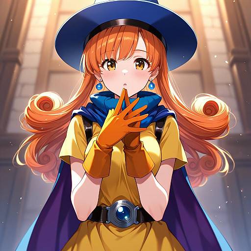 Illustration of Alena (dq4), dragon quest in the style of Yuki (popopo)