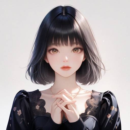 Realistic Portrait of Kamisato Ayaka