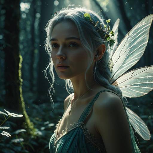 Ethereal Fairy in Mystical Forest