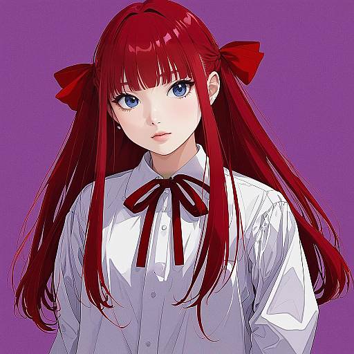 Illustration of Anna (ikeuchi tanuma), original in the style of Akino sora