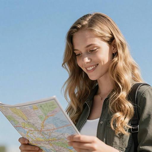 Sunlit Portrait of a Young Explorer