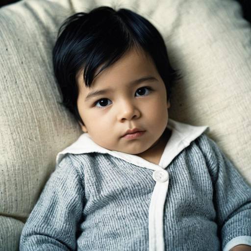 Realistic Portrait of Newborn Boy in Costume
