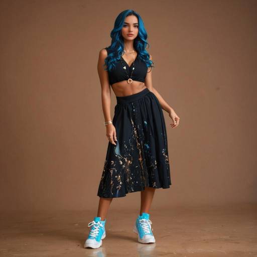 Elegant Young Woman in Stylish Fashion Elegant Young Woman in Stylish Fashion