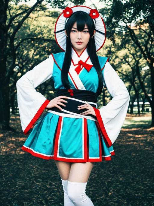 Realistic Izayoi Cosplay Photo of Jane Doe