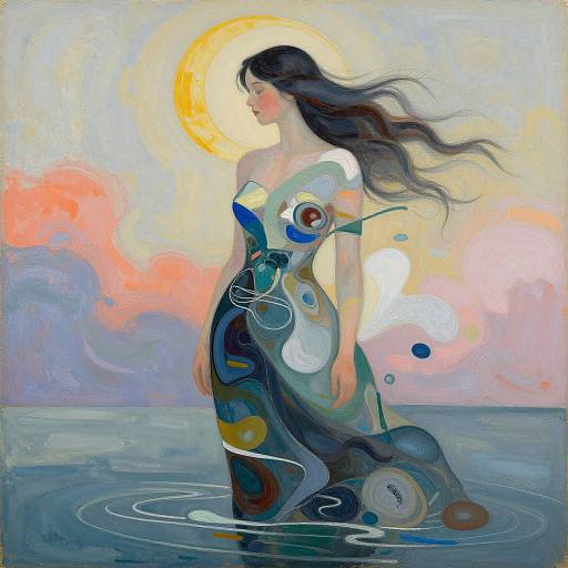 Surreal Harmony of Aya Goda and Nature