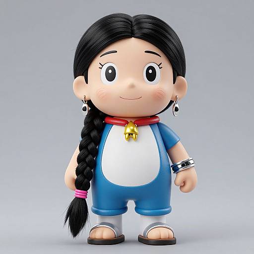 Realistic Girl in Dora Costume