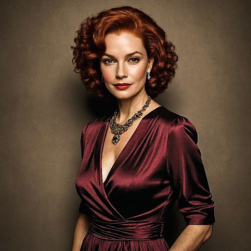 Glamorous Portrait of a Stylish Woman Glamorous Portrait of a Stylish Woman