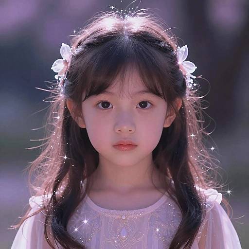 Magical Fairy Dust Girl Portrait