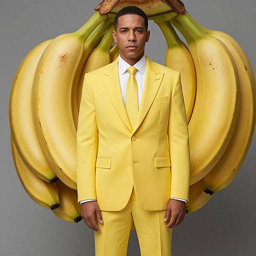 Man in Yellow Banana Suit