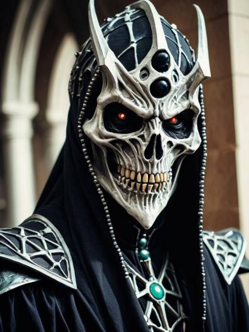 Realistic Nekron Costume Cosplay Photo