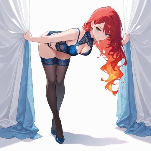 Radiant Woman in Lingerie and Lace Radiant Woman in Lingerie and Lace