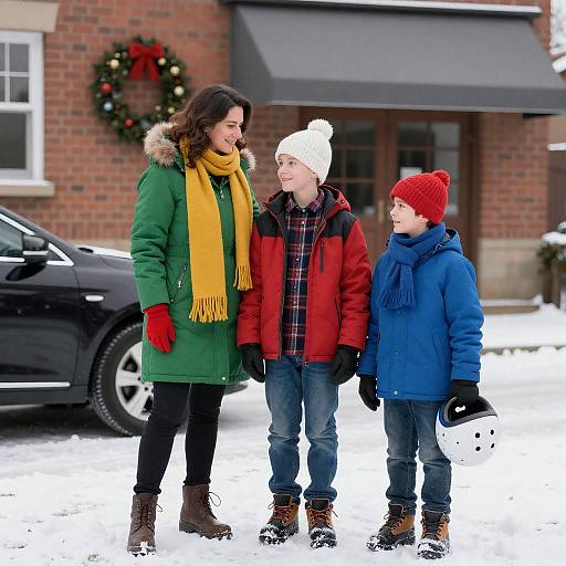 Winter Moments: Family Joy in the Snow