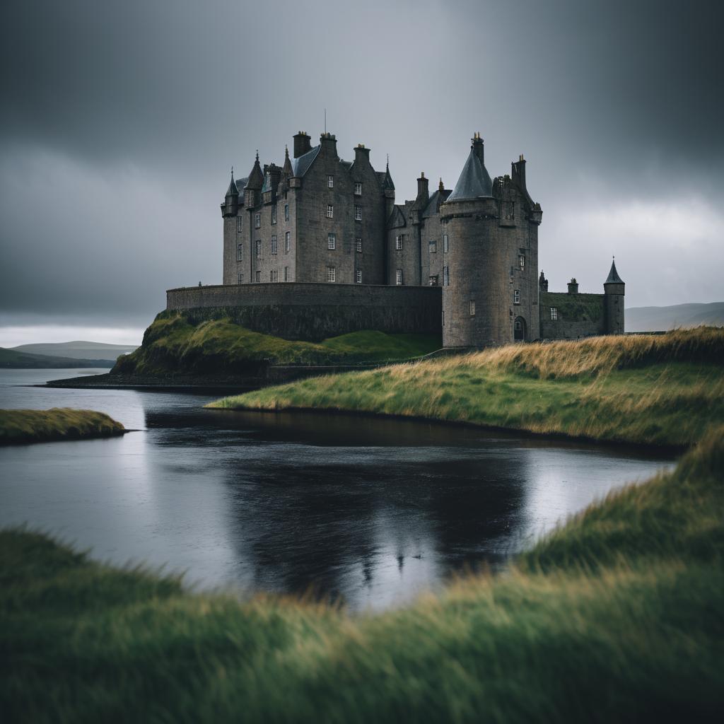 Cinematic Capture of Scottish Castle