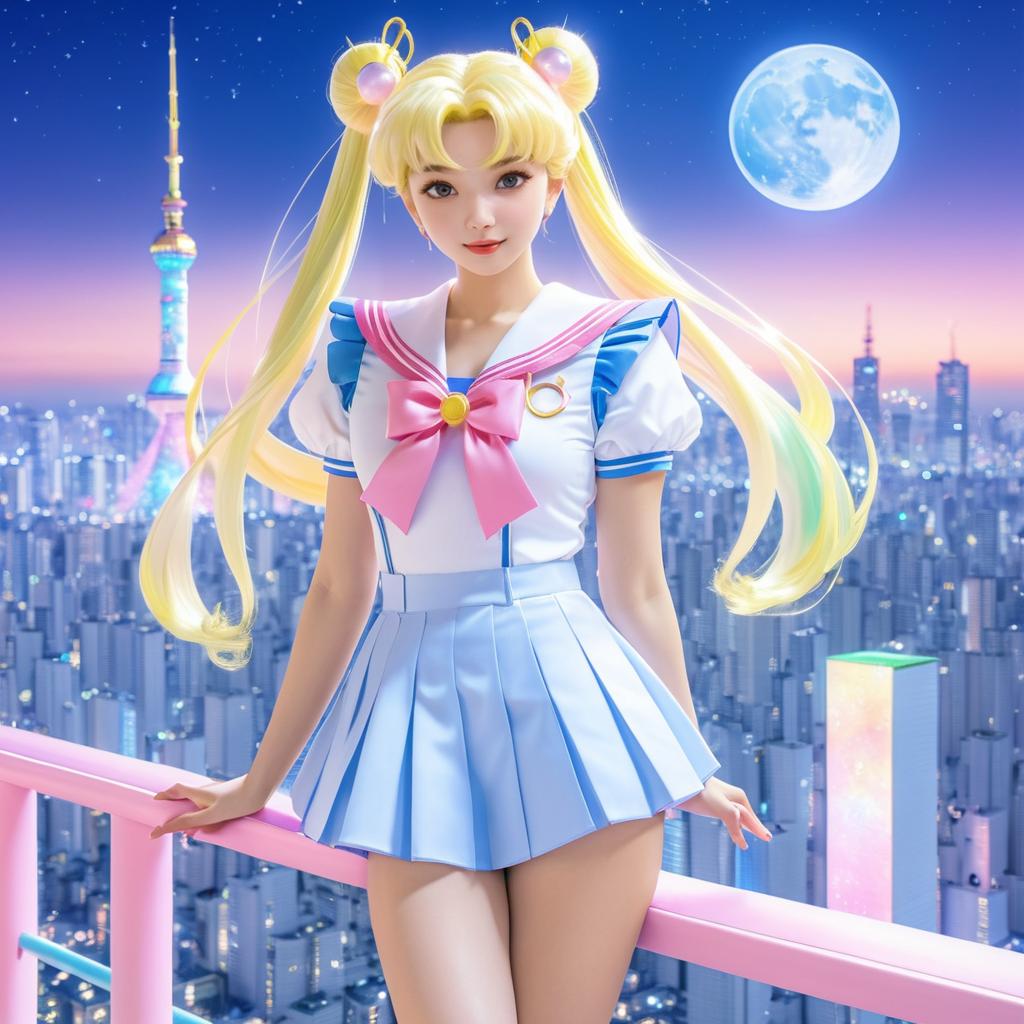 Sailor Moon Inspires Hope in Tokyo