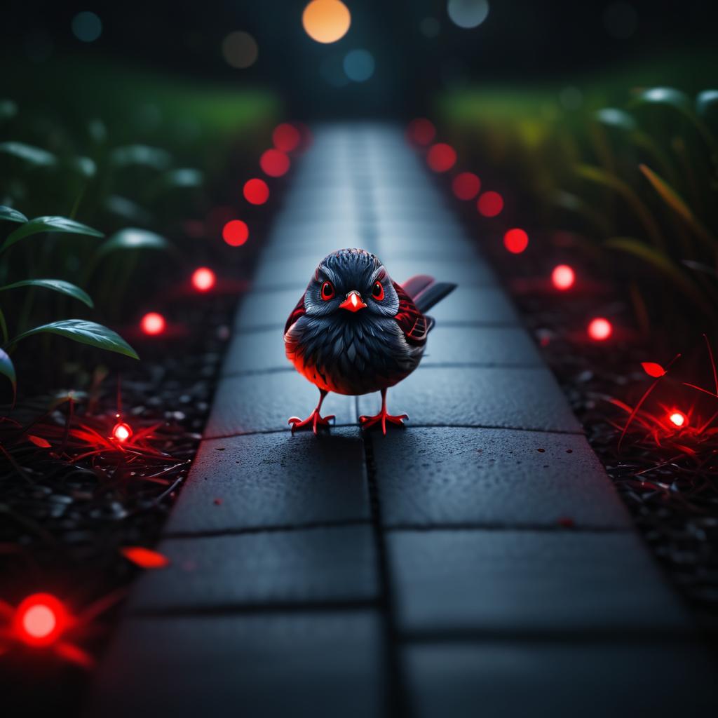 Intricate Depth of Field Bird Photography