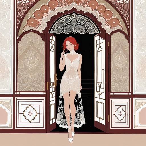 Elegant Freckled Girl in Lingerie Elegant Freckled Girl in Lingerie