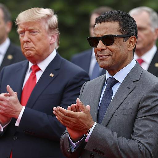 Two Stylish Men in Suits