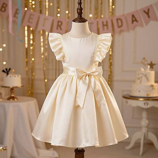 Elegant Playful Birthday Dress