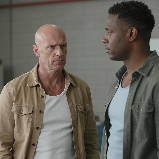 Intense Encounter in Industrial Setting