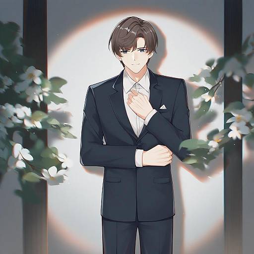 Illustration of Artem wing (tears of themis), tears of themis in the style of Catnnn