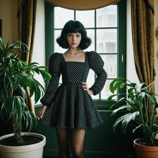 Mavis from Hotel Transylvania in Polka Dot Dress