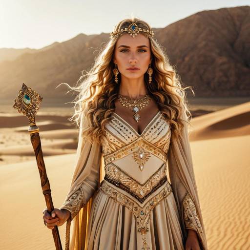 Zara, the Desert Queen in Golden Sands
